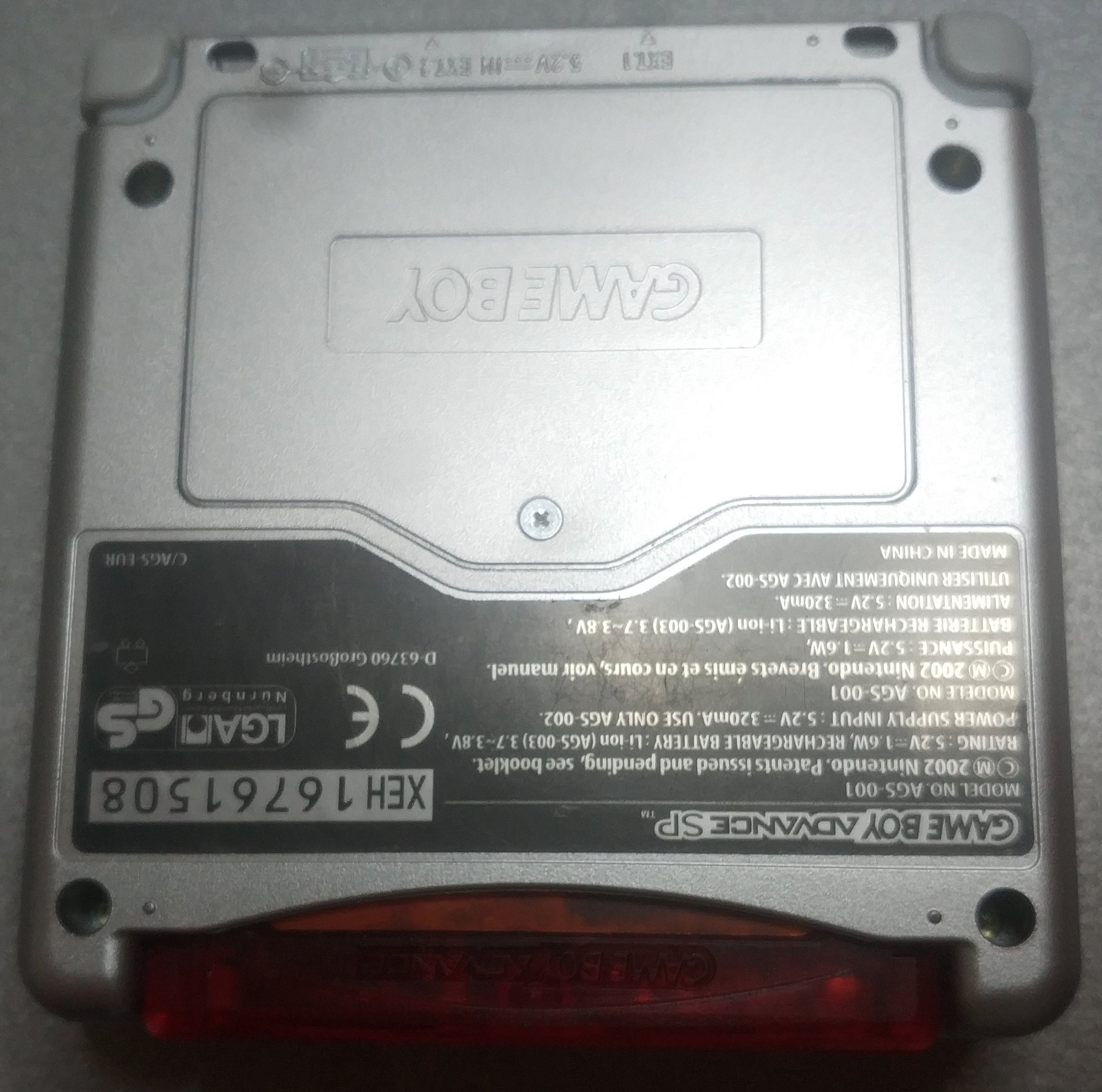 GAME BOY ADVANCE SP LCD IPS