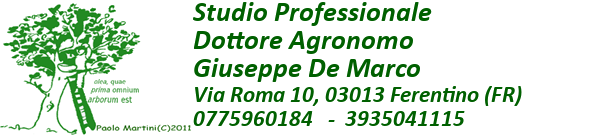Studio Professionale Dott.Agr. Giuseppe De Marco