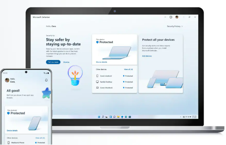 Microsoft Defender standalone now available for Android, Apple iOS and macOS