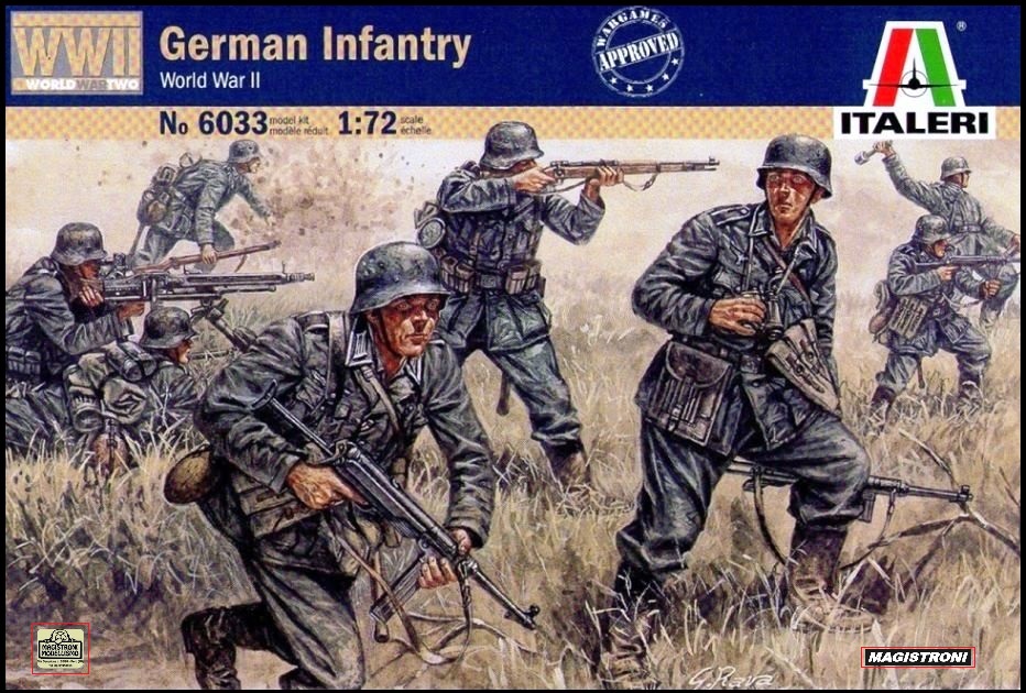WWII GERMAN INFANTRY.