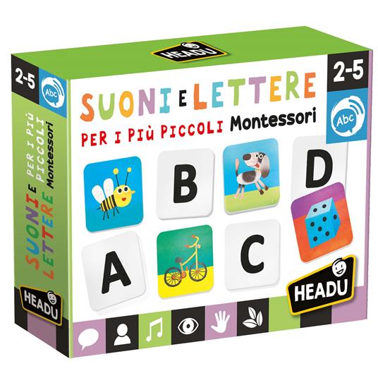 HEADU SUONI E LETTERE PER I PIU' PICCOLI. MONTESSORI