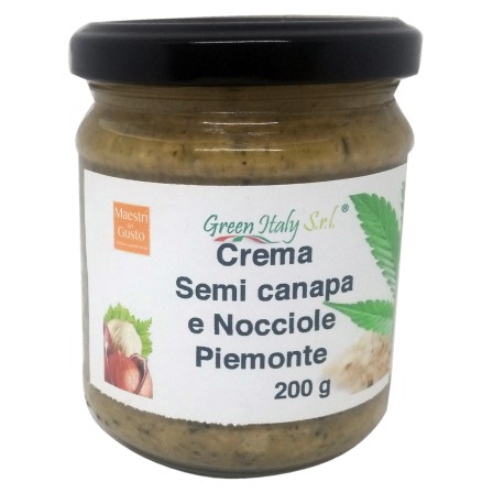 Crema di semi di canapa e nocciola IGP Piemonte (tahin) 130g