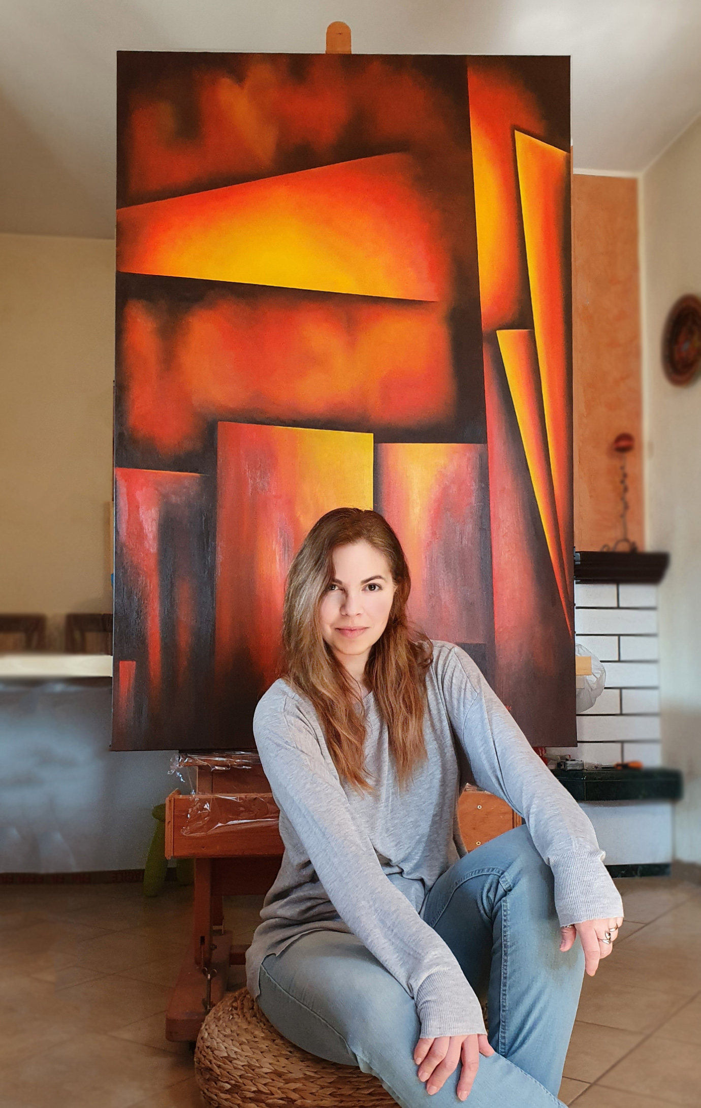 Cristina Simeoni, Simeoni Art Studio, Artist