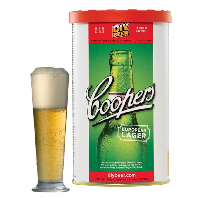 Malto per la birra cooper 'european lager' 1,7 kg