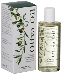 olio da massaggio corpo  olio di oliva Amerigo 100 ml