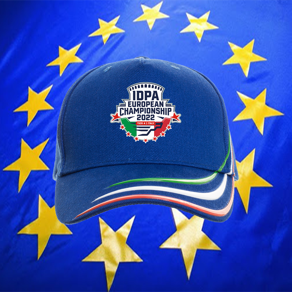 IDPA Cappellino Blu IDPA European Championship 2022