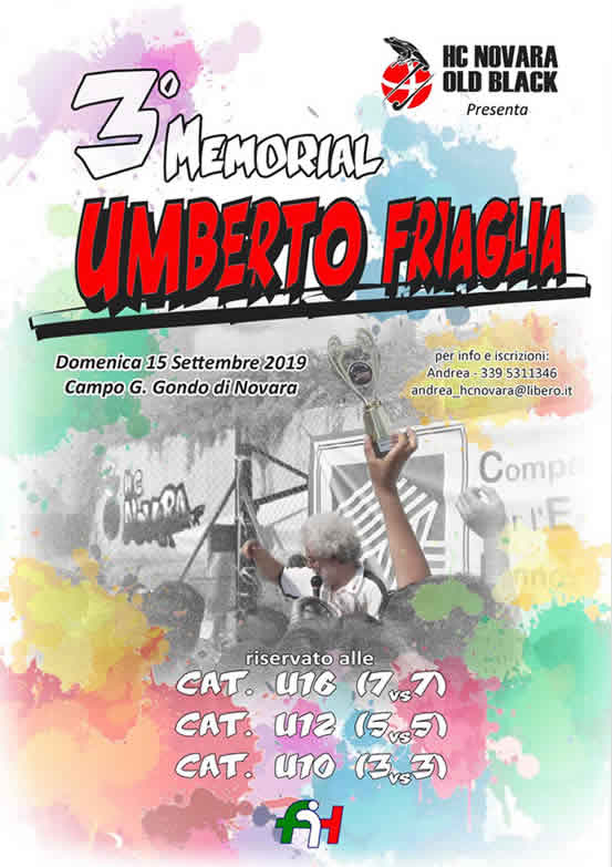 3° Torneo Memorial Umberto Friaglia