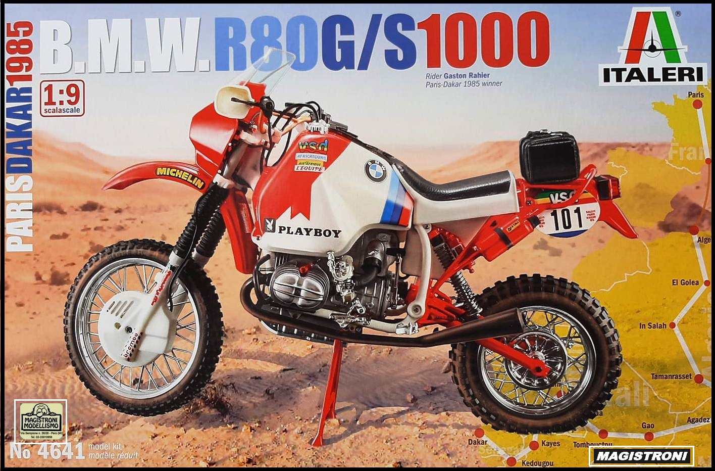 B.M.W,R80 G/S1000 PARIS DAKAR 1985
