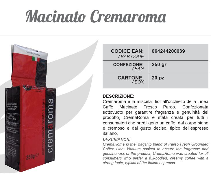 Caffè Famiglia - macinato CREMAROMA 250g
