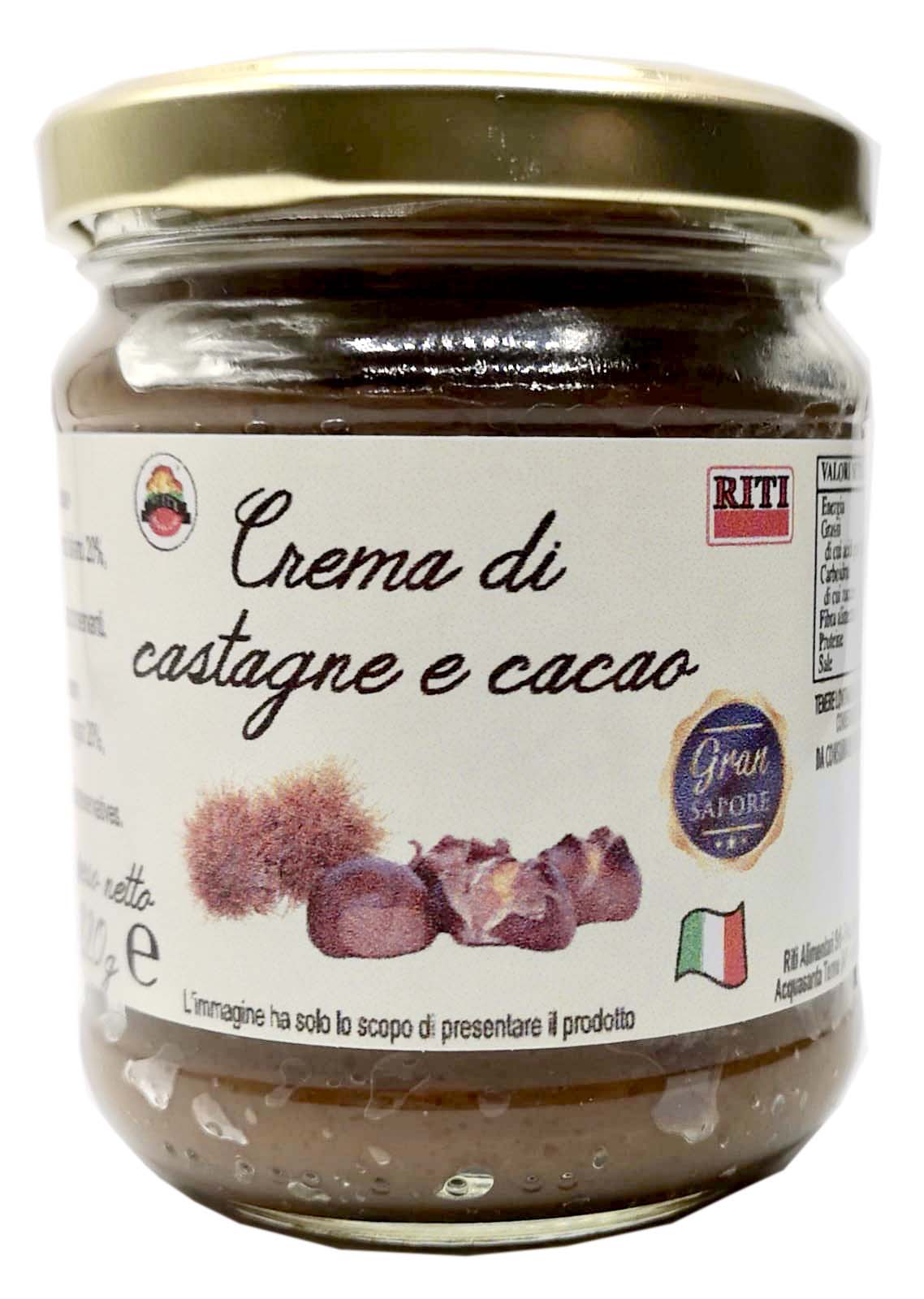 Crema di Castagne e Cacao 220g