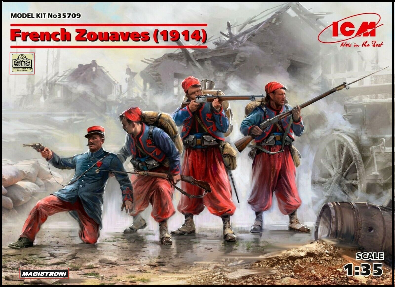 FRENCH ZOUAVES (1914)