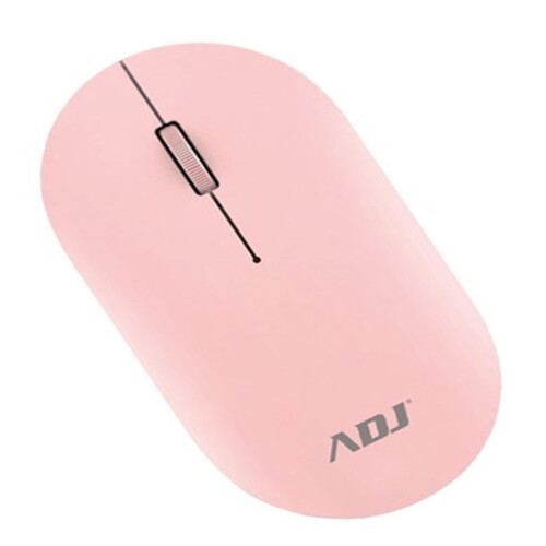 MOUSE WIRLESS OTTICO 3D EGG PINK 1000 DPI 3 TASTI PLUG&PLAY ADJ