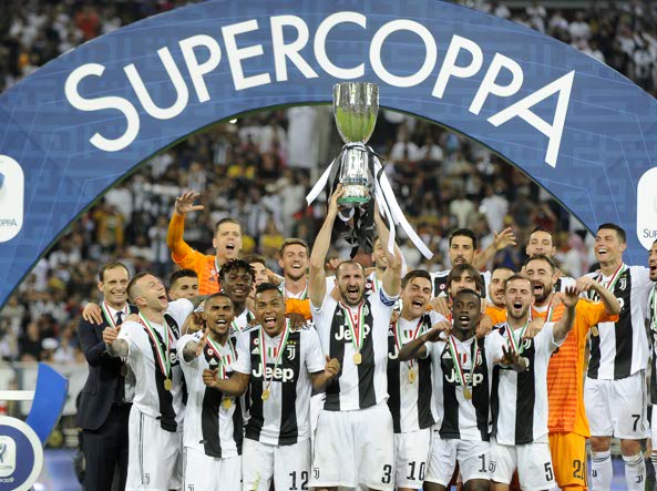 SUPERCOPPA NUMERO OTTO ALLA JUVE