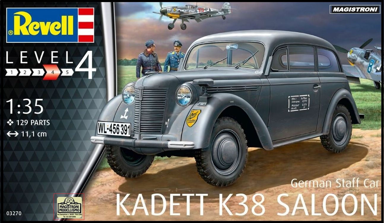 GERMAN STAFF CAR KADETT K38 SALOON