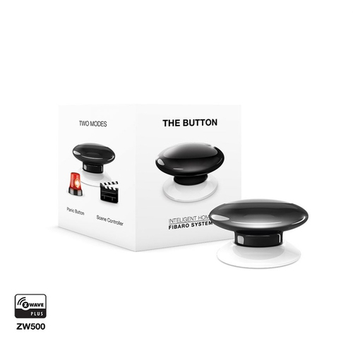 THE BUTTON PULSANTE BLACK Z-WAVE5 PULSANTE UNIVERSALE PROGRAMMABILE