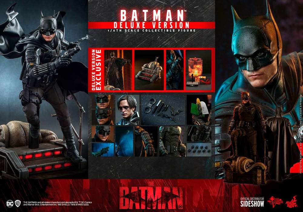 The Batman Movie Masterpiece Action Figure 1/6 Batman Deluxe Version