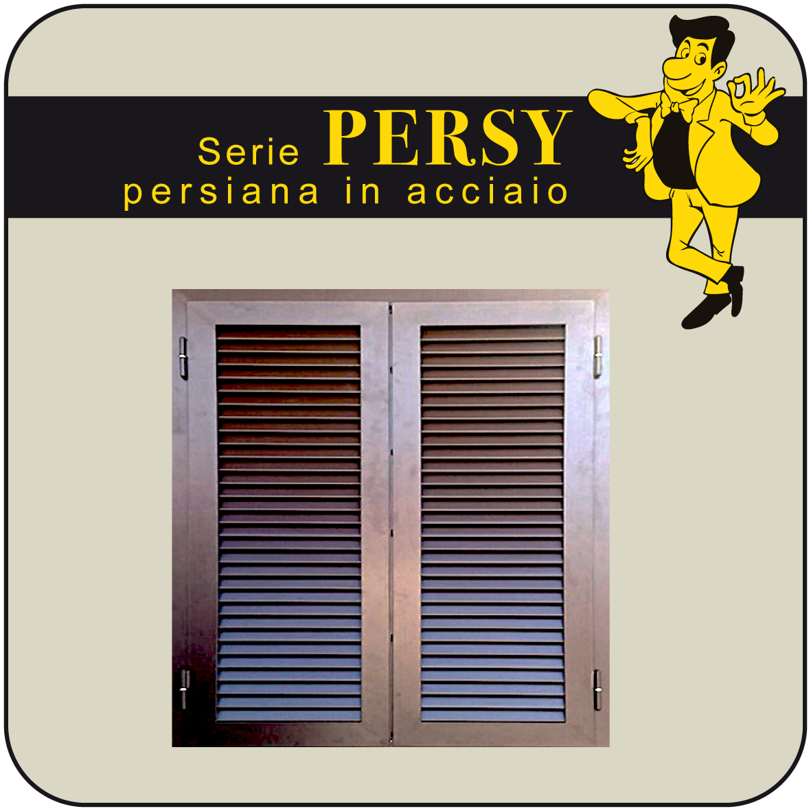 Inferriata di sicurezza tipologia Persy