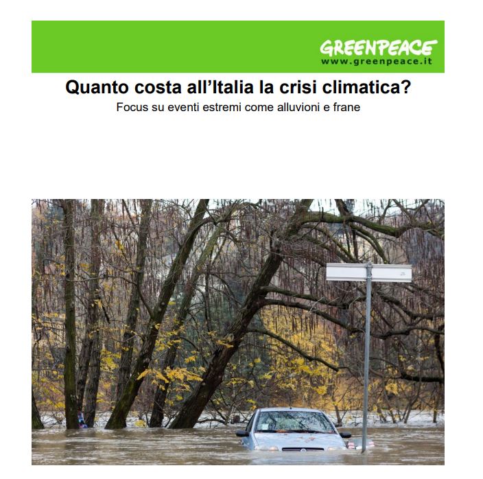 Frane e alluvioni, all'Italia sono costati venti miliardi in 6 anni