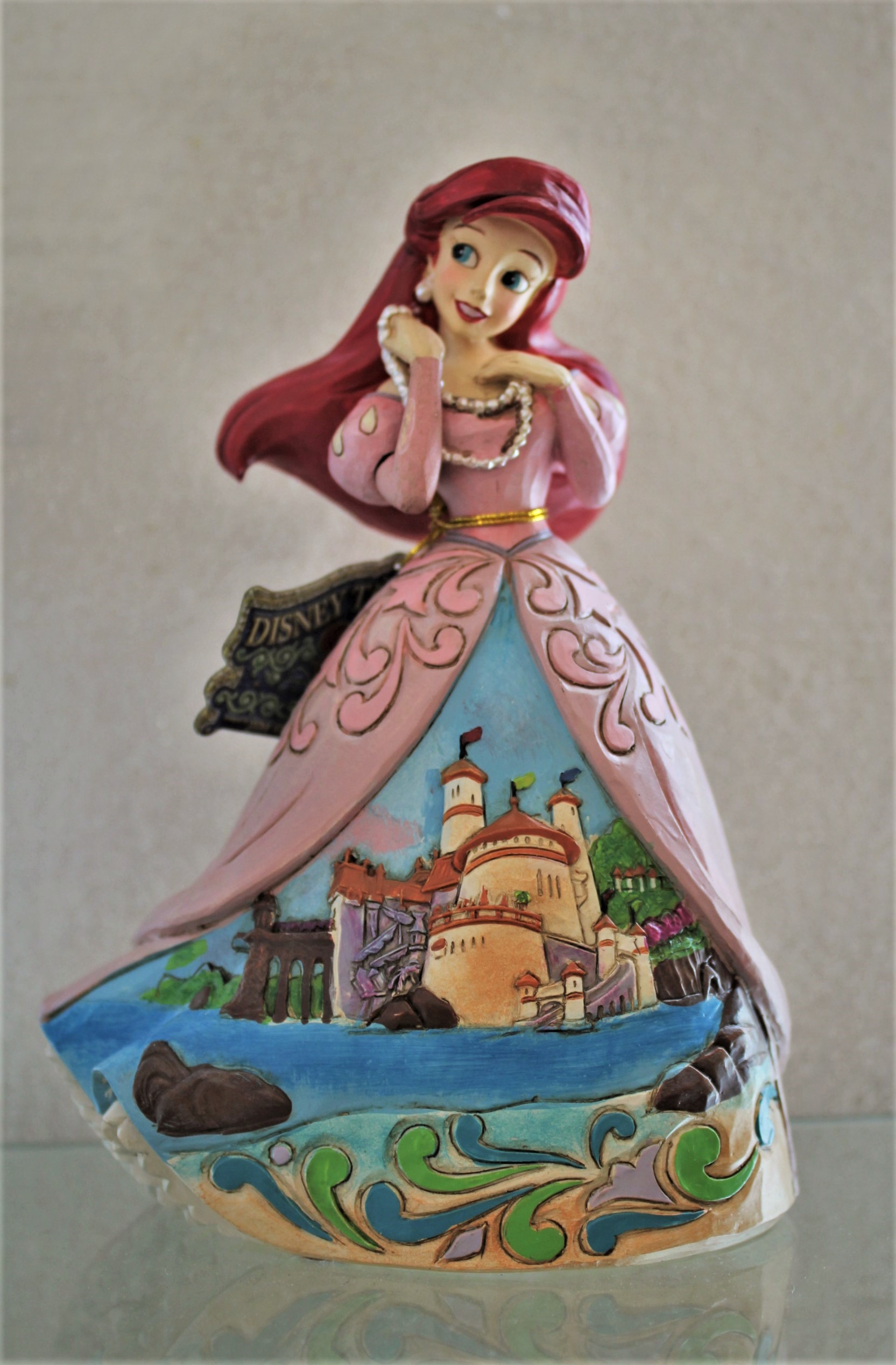 ARIEL ABITO DECORO CASTELLO DISNEY TRADITIONS