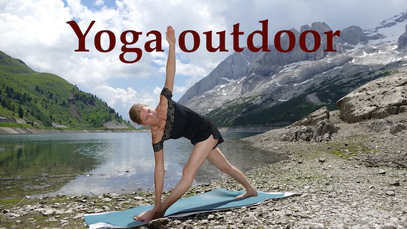 yoga outdoor val di fassa