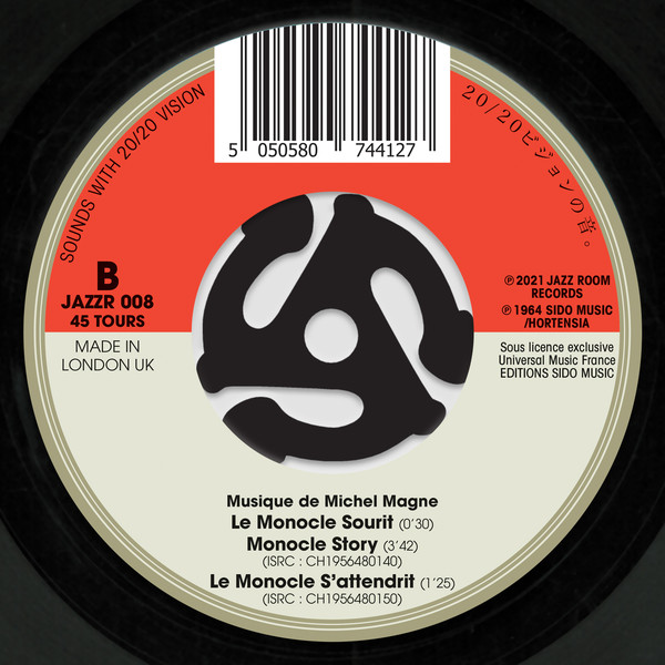 Michel Magne ‎– Le Monocle Rit Jaune