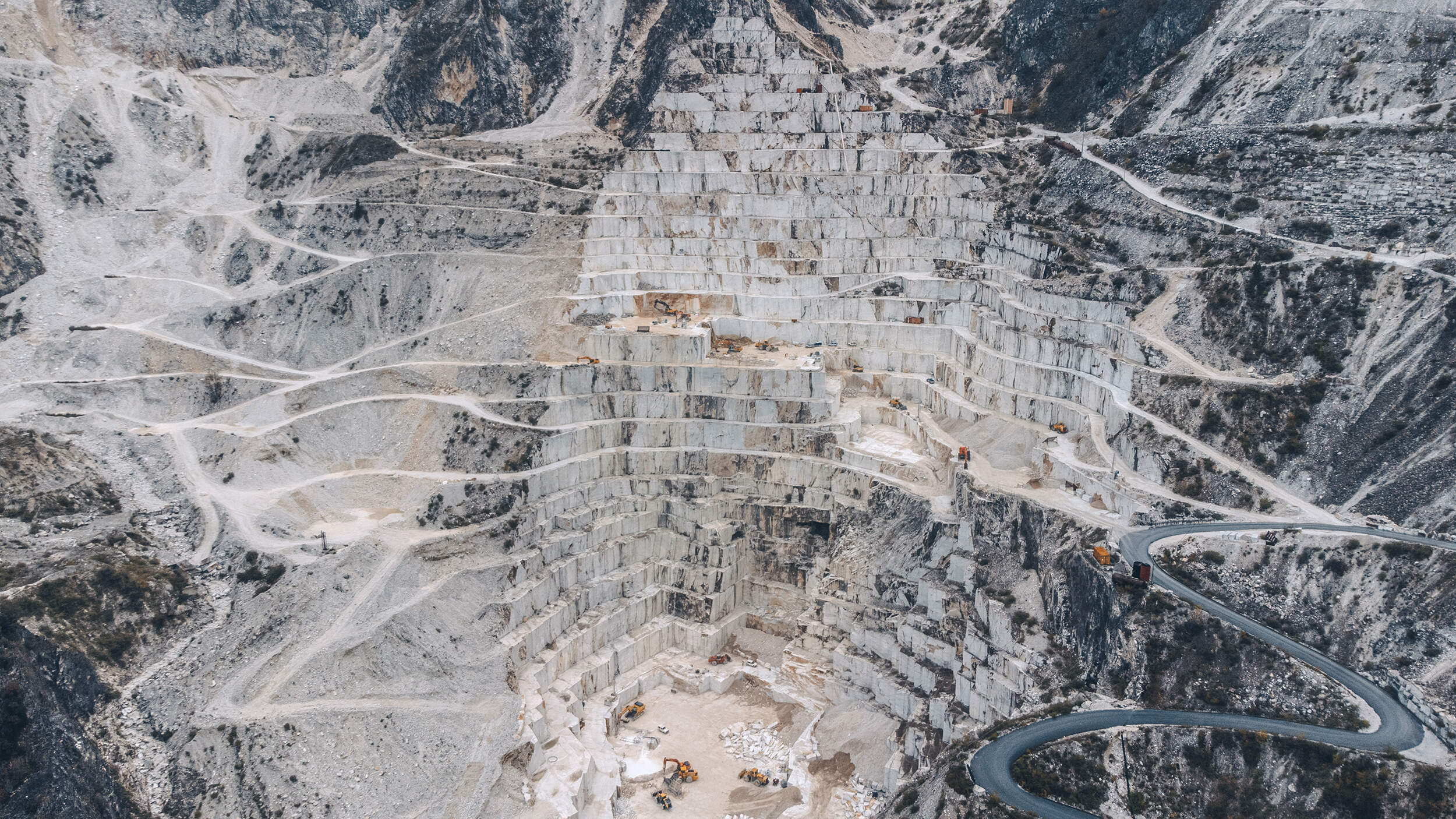 il marmo di Carrara, tra le varietà più pregiate e famose al mondo