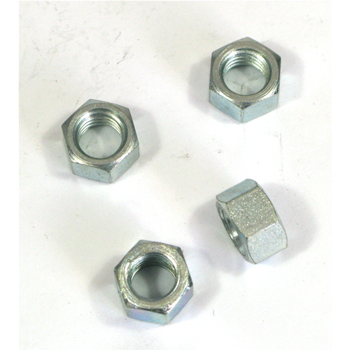 5 Dado chiusura cerchi ruota diametro mm. 8 chiave 11 per VESPA zincati bianchi 5 pezzi
