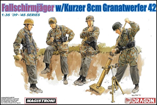 FALLSHIRMJAGER w/Kurzer8cm Granatwerfer 42