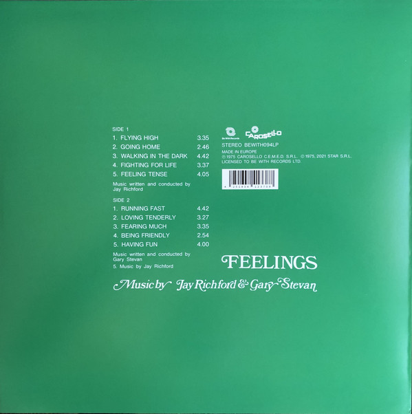 Jay Richford & Gary Stevan ‎– Feelings