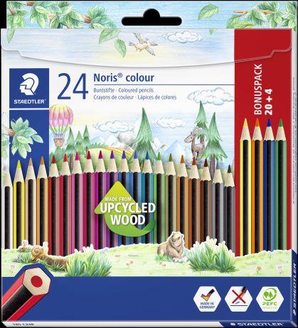 STAEDTLER NORIS COLOUR 20+4 PASTELLI