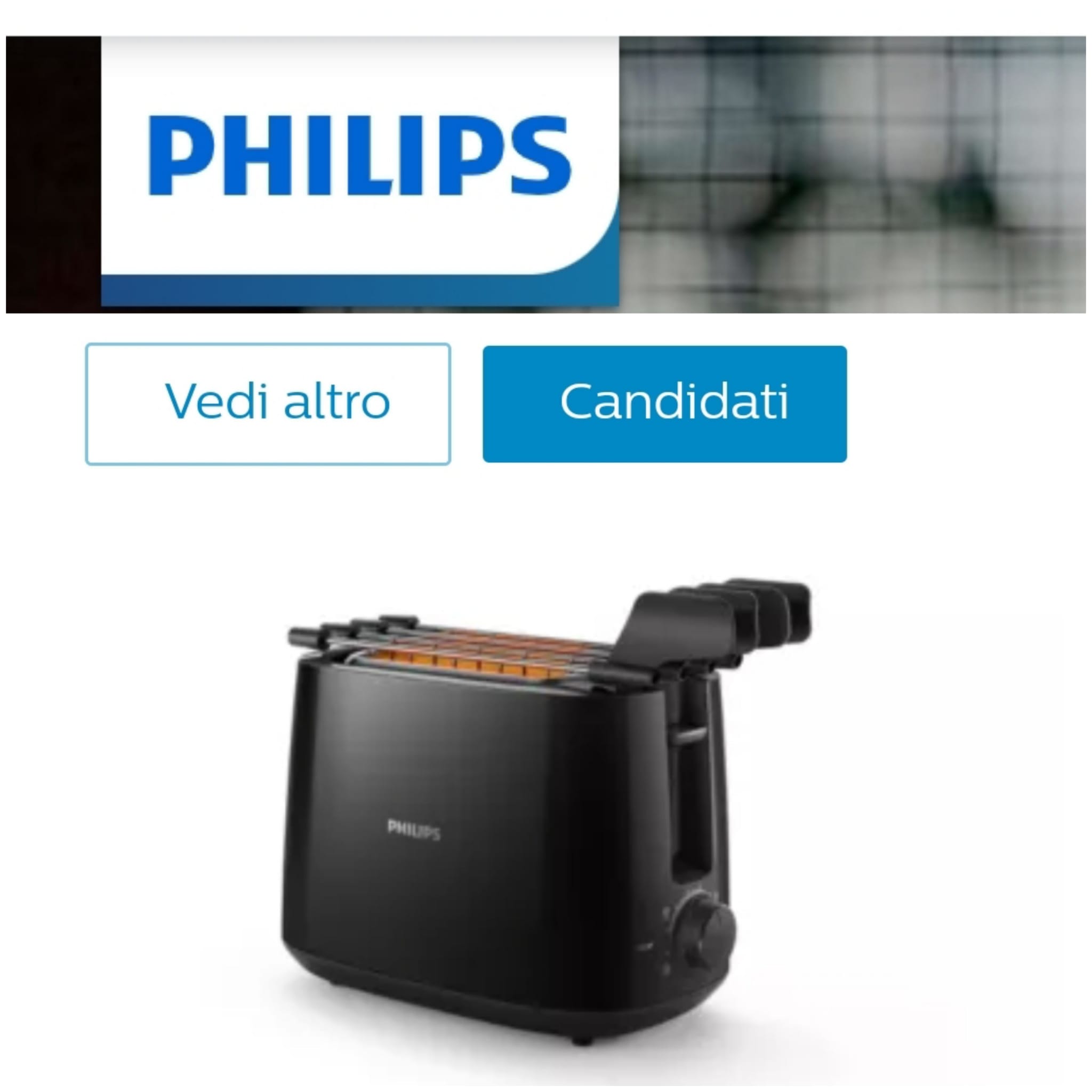 Tester Philips - Tostapane
