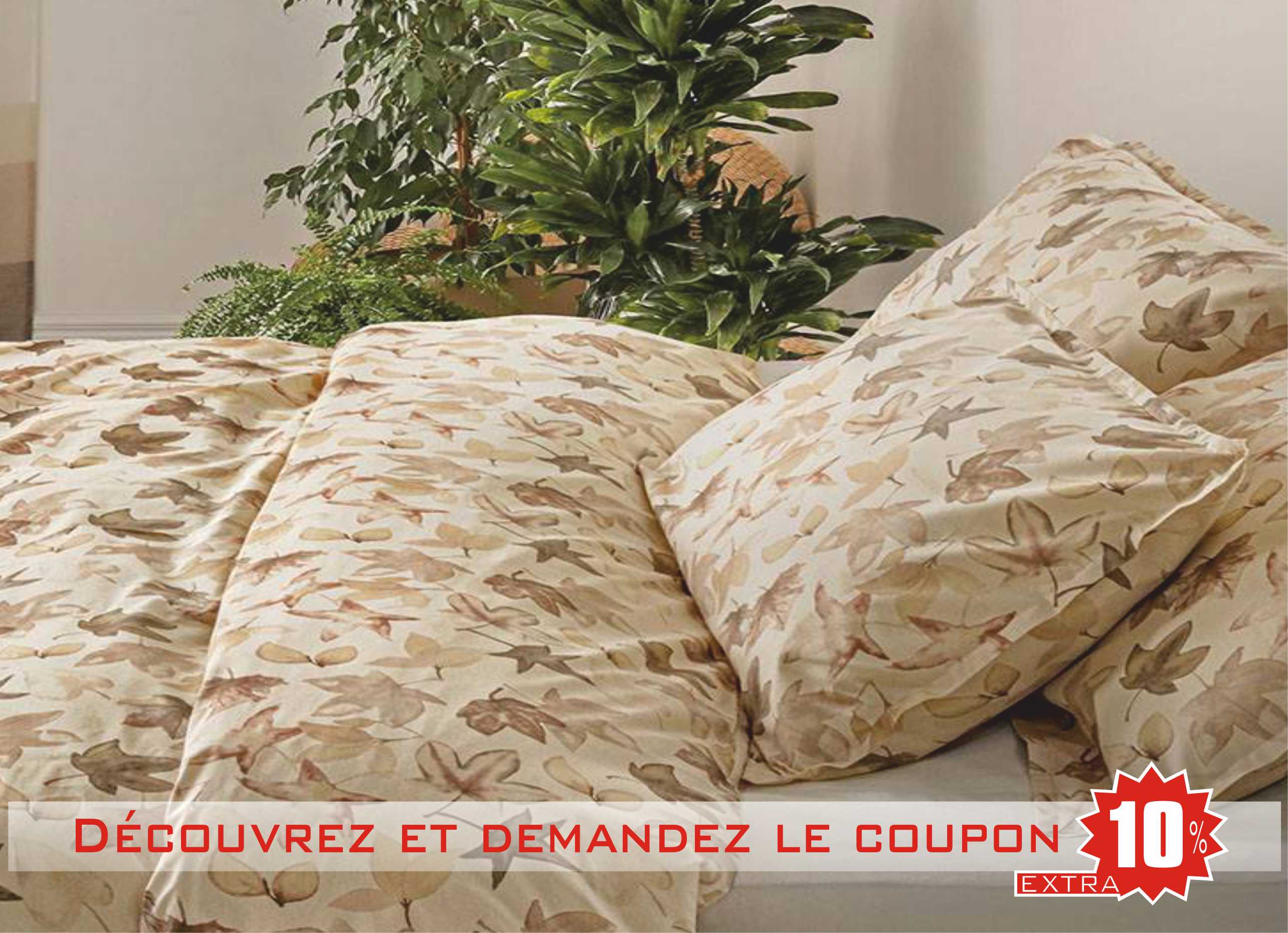 Housse de couette acer gabel naturae en pur coton