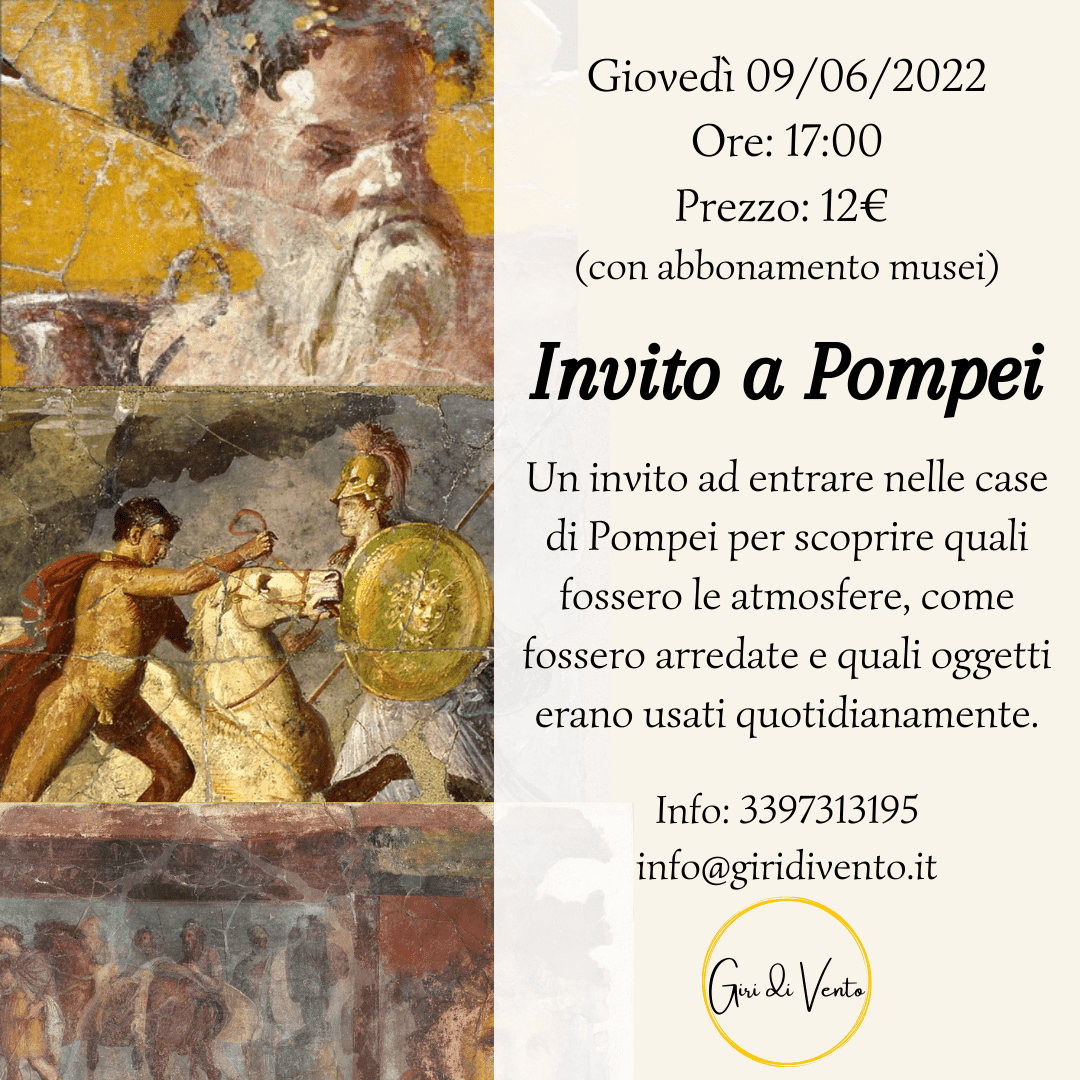 Mostra "invito a Pompei"