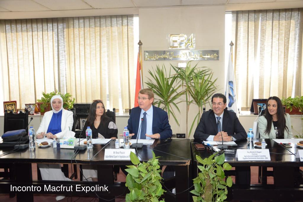 Accordo al Cairo tra Macfrut-Expolink:  Egitto in forze all’edizione 2023 della fiera