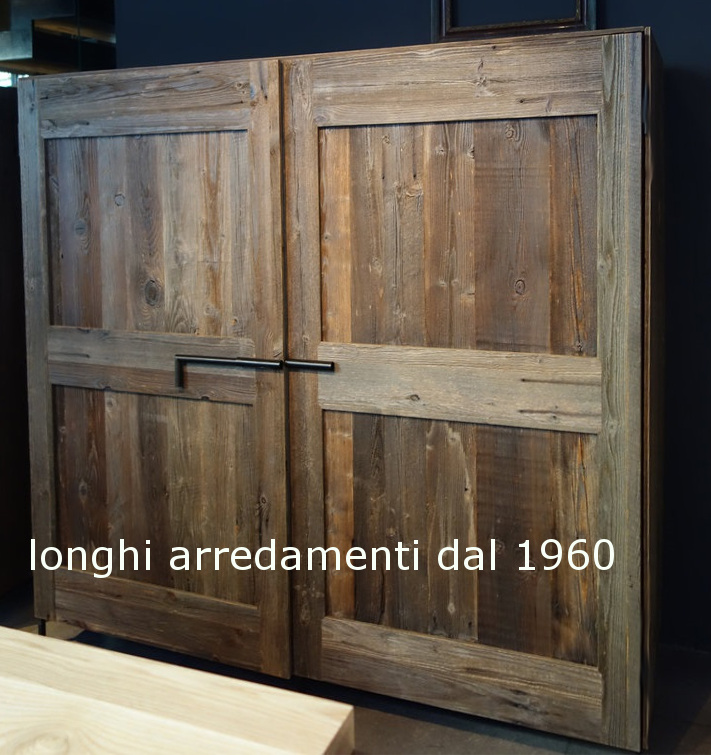mobili contenitori per ingressi bagno o cucina in legno stile industriale vintage