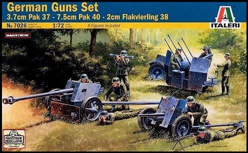GERMAN GUNS SET