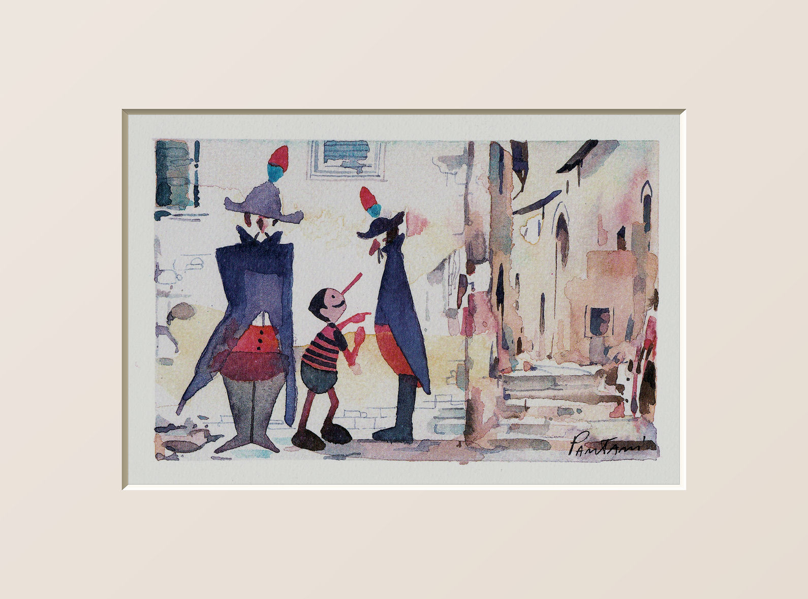 Pinocchio con i Carabinieri