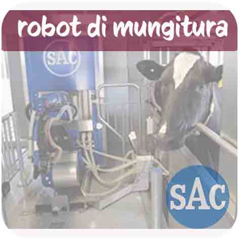 Robot di mungitura SAC