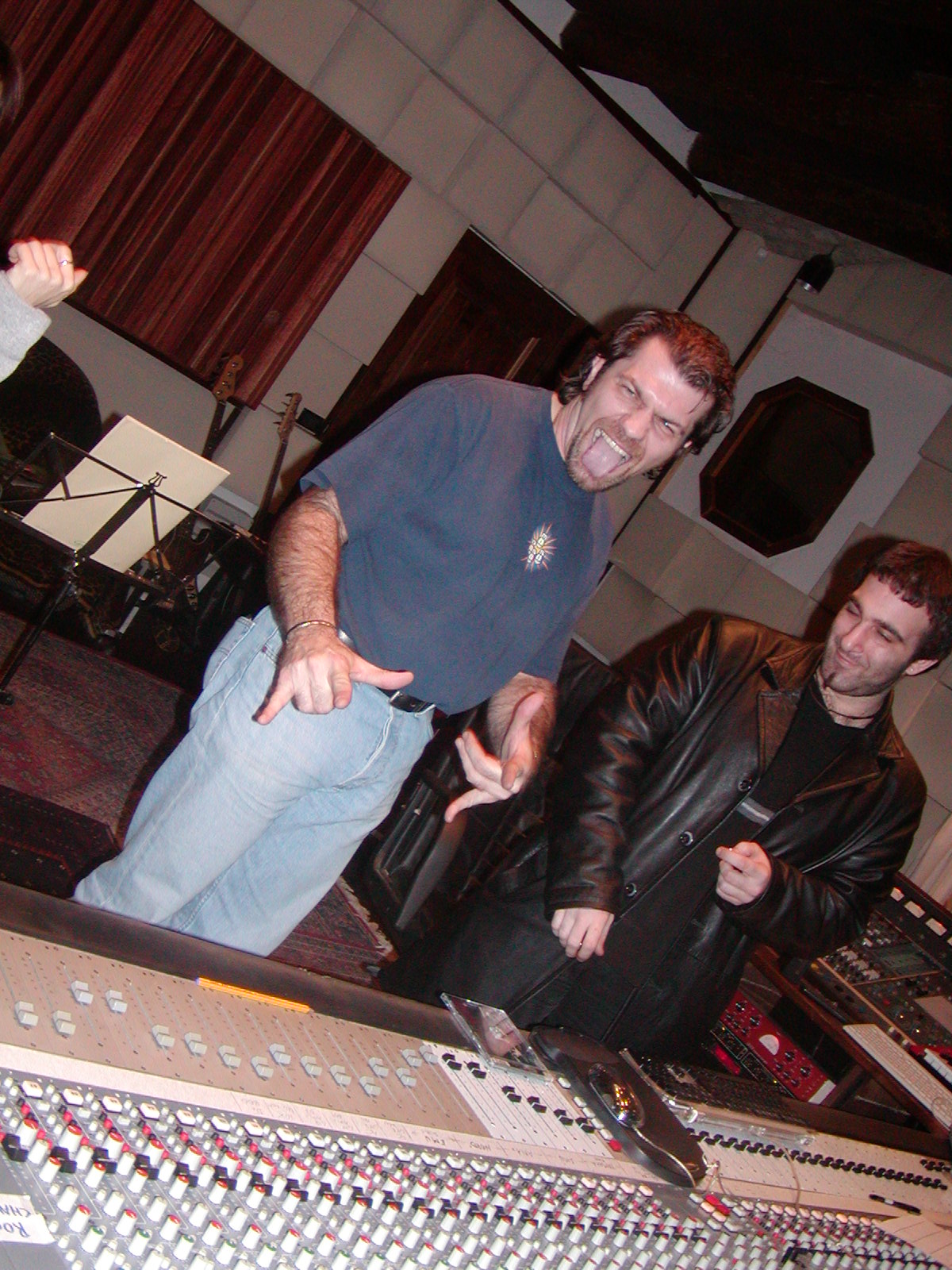 at Umbi Studios (RO)
Recording Alexia Album "Il cuore a modo mio" 2003