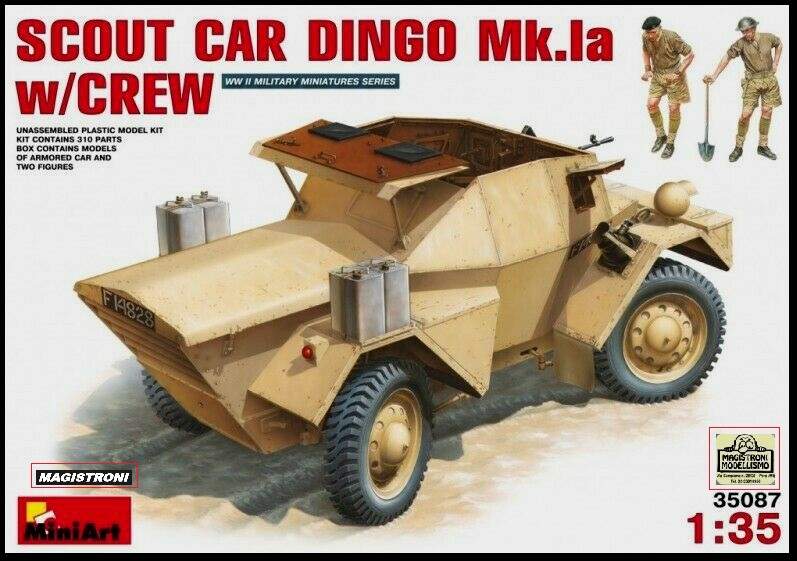SCOUT CAR DINGO Mk.Ia w/CREW