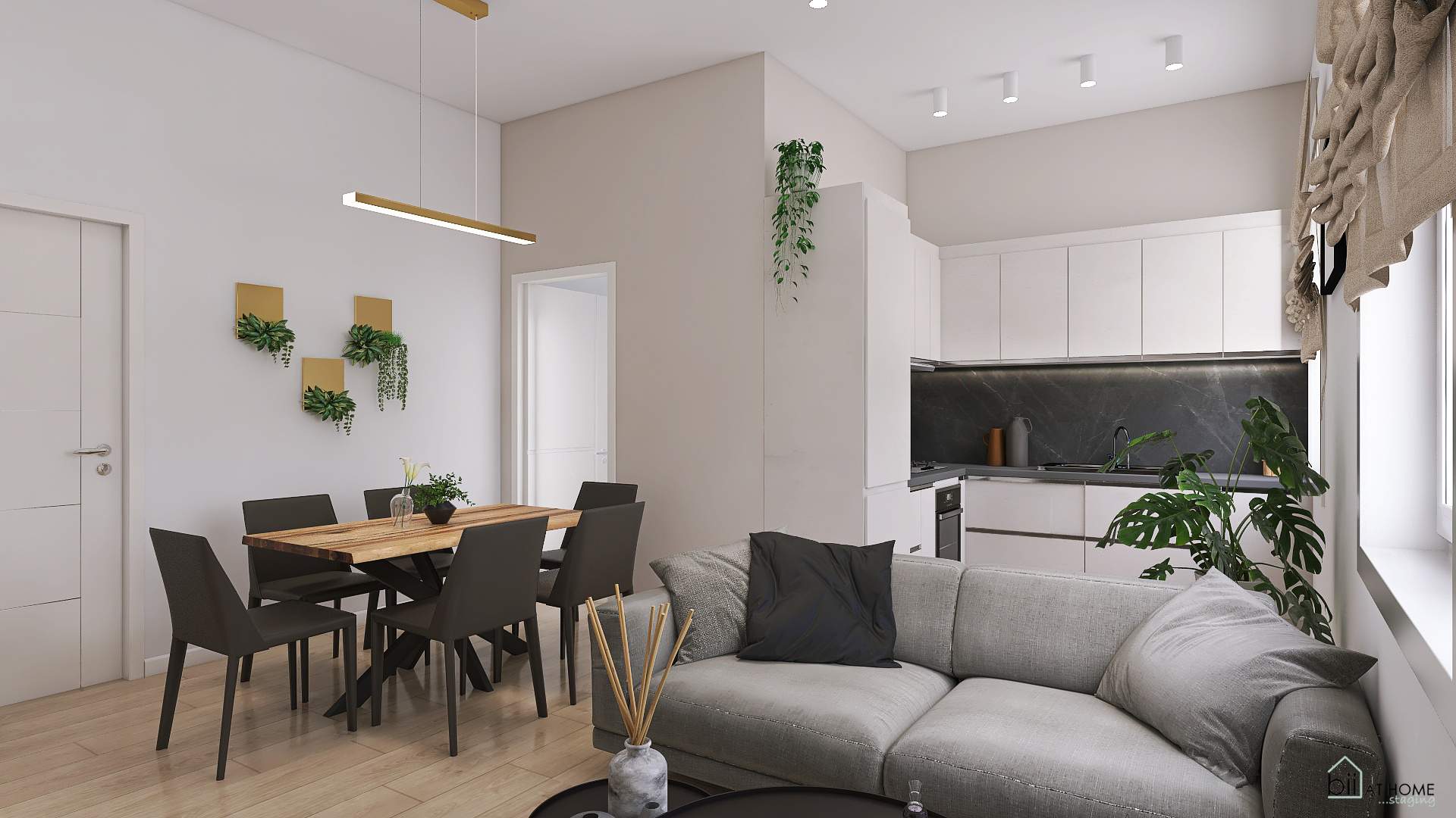 Intervento di Home Staging Virtuale per un appartamento da vendere a Bologna