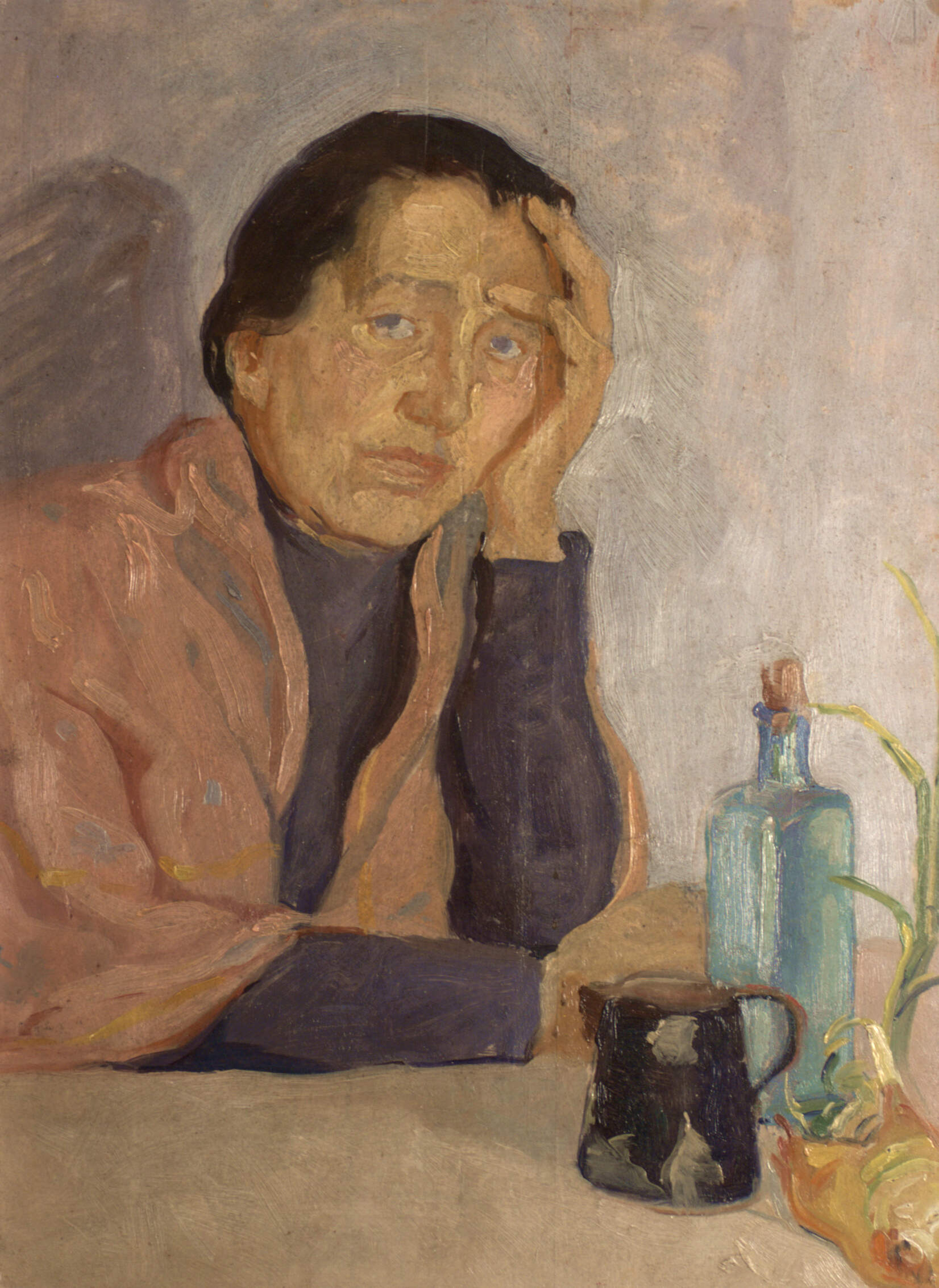 Rita Saglietto - La pensosa (ritratto della madre) (1944)