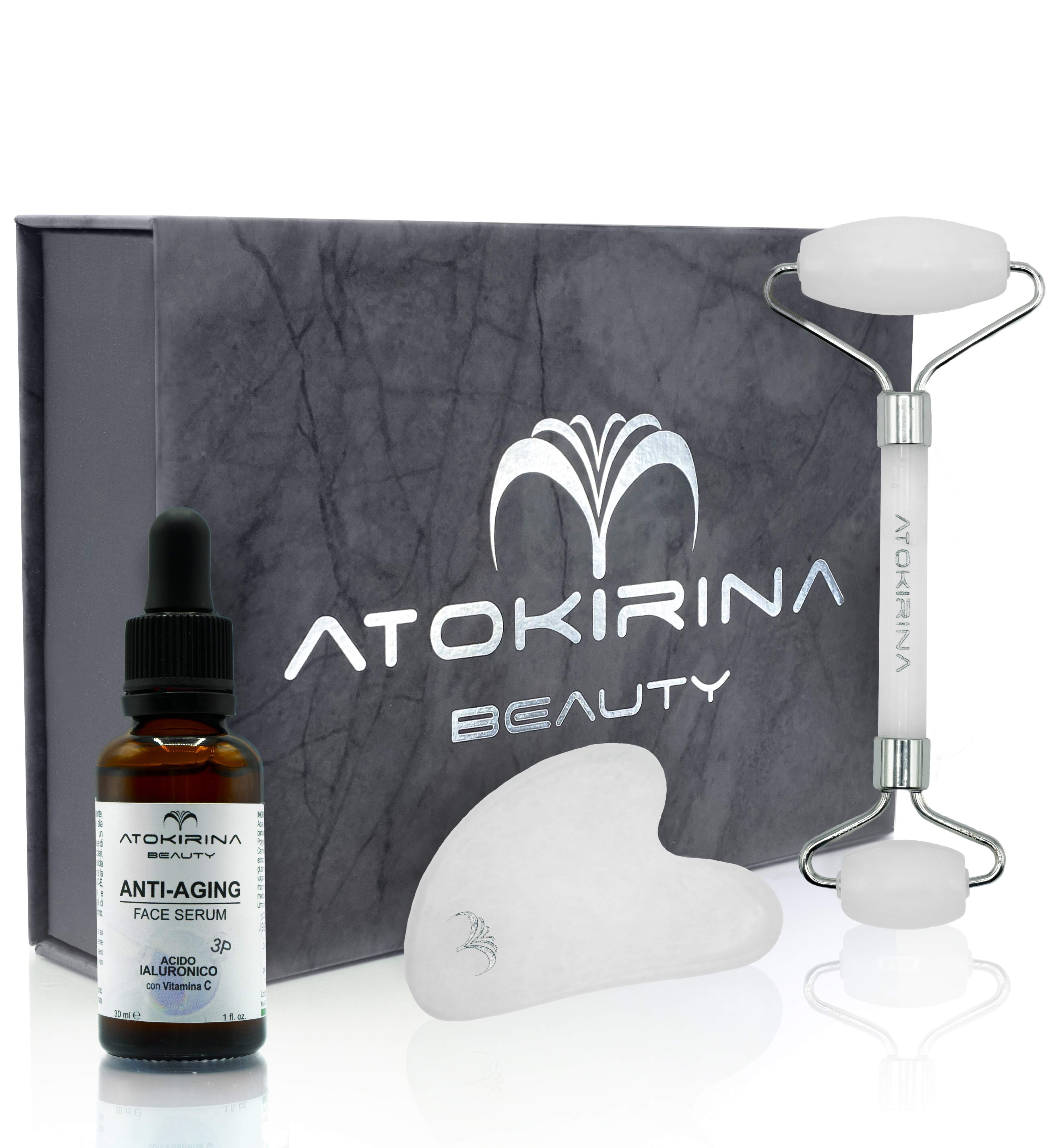 Box ARMONIA - SkinCare con pietre in Giada Bianca - Beauty Routine