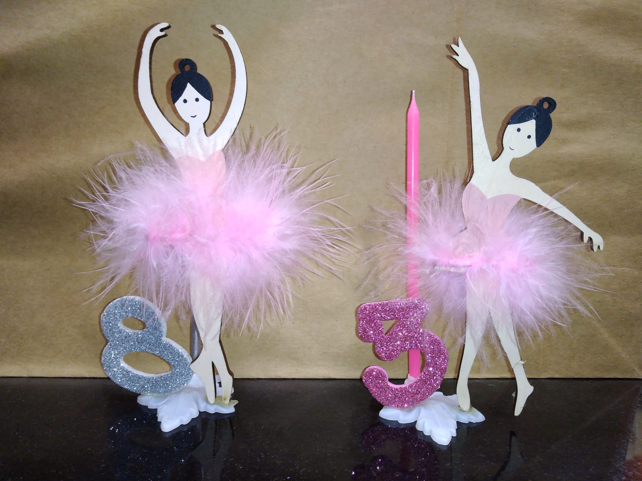 candele personalizzate ballerina