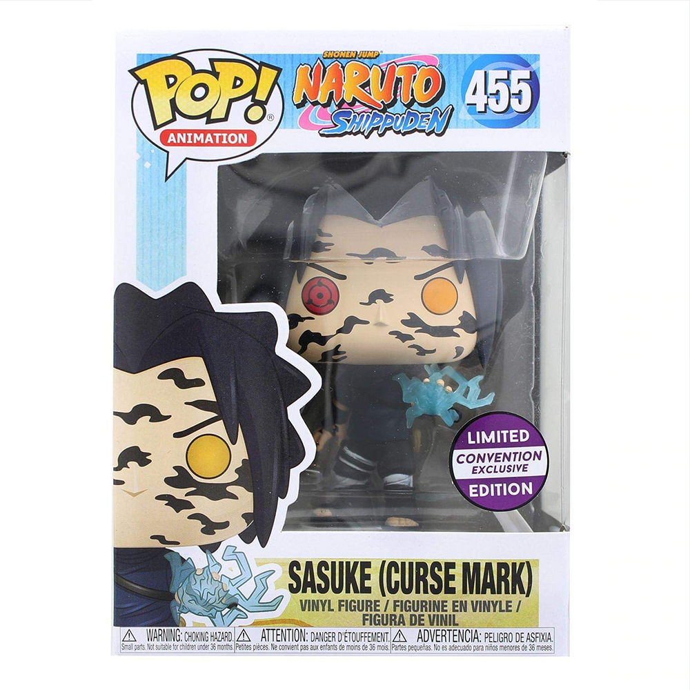 Naruto Shippuden: Funko Pop! Animation - Sasuke (Curse Mark) (Ltd) (Vinyl Figure 455)