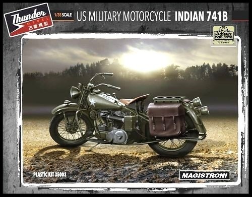 US MILITARY MOTORCYCLE INDIAN 741B