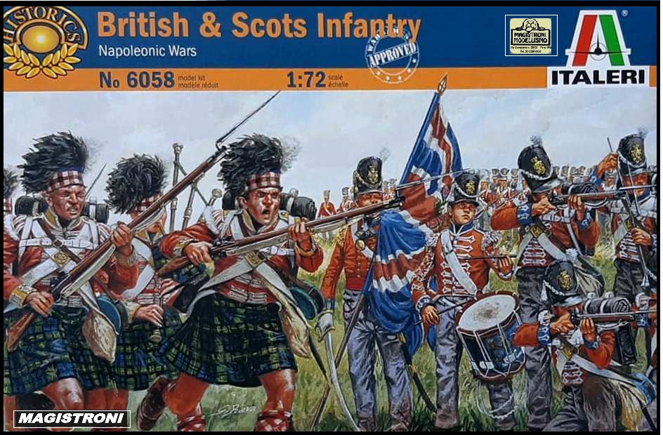 Napoleonic Wars BRITISH &SCOTS INFANTRY