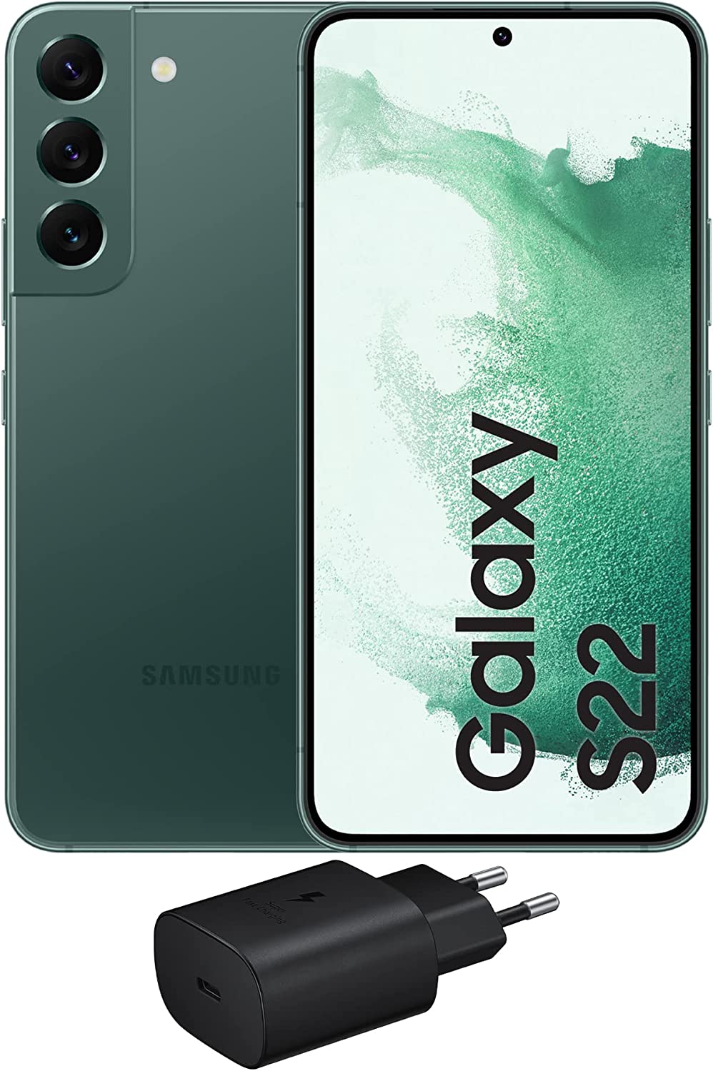 Samsung Galaxy S22 5G, Caricatore incluso, Cellulare Smartphone Android senza SIM 128GB