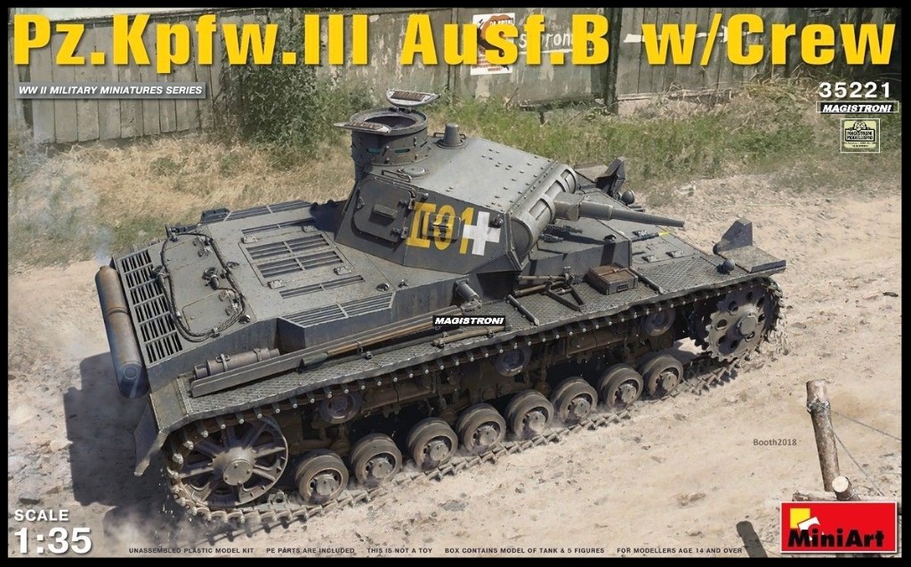 Pz.Kpfw.III Ausf.B w/CREW