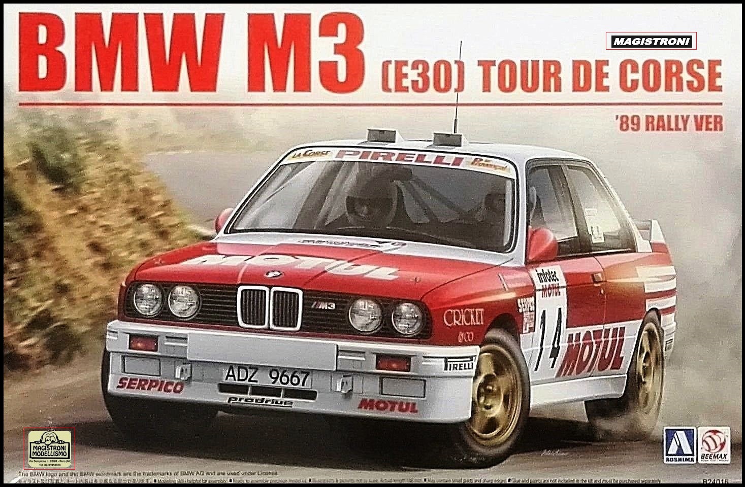 BMW M3 (E30) "89" Tour de Corse Rally Ver